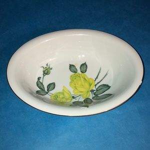 Heinrich H&C Yellow Rose Bavaria serving bowl